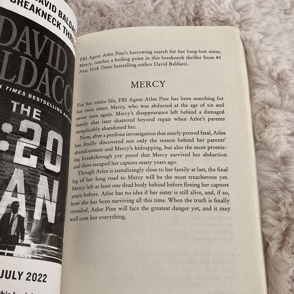 📚 DAVID BALDACCI - “Mercy” - Picture 5 of 10